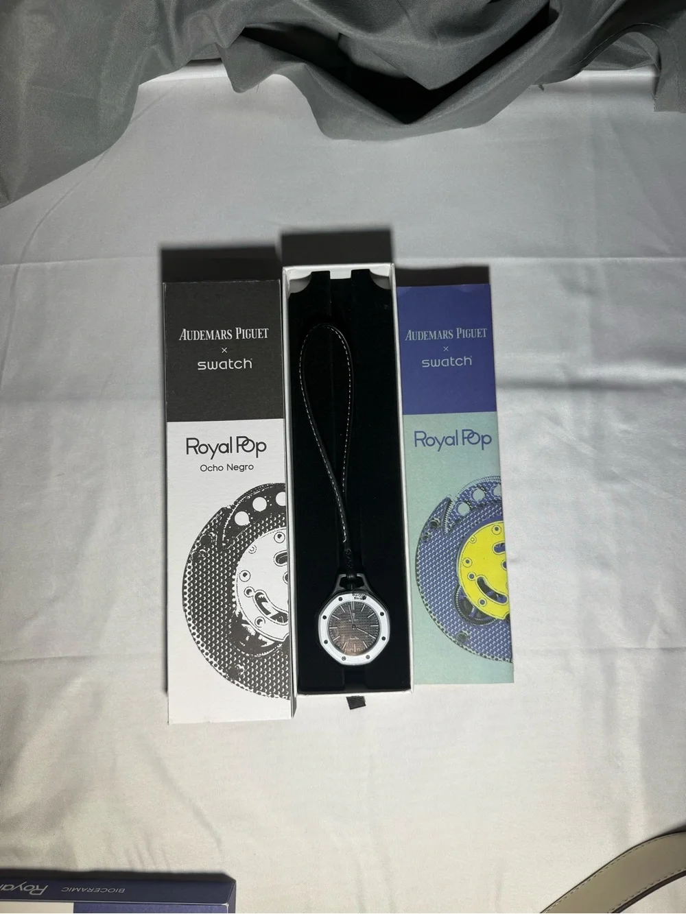 Audemars Piguet x Swatch Royal Pop Men's Black Strap Watch